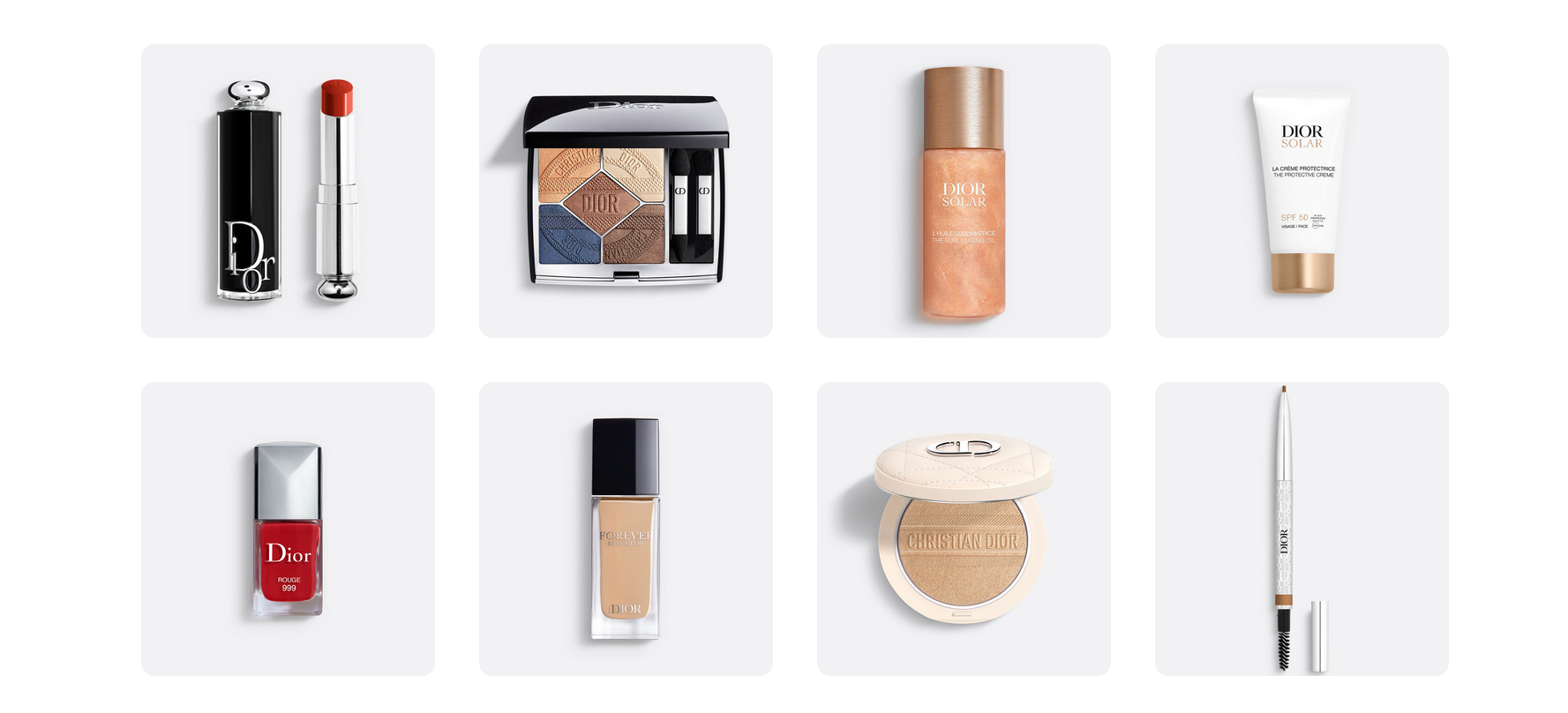 Dior products