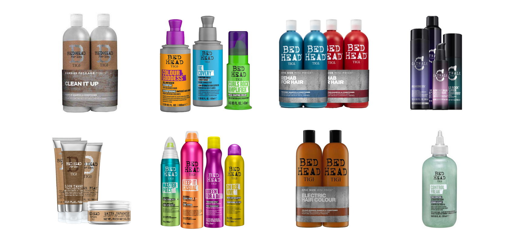 Tigi Hair Care Products